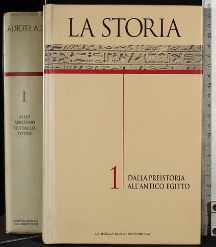 La storia 1. Dalla preistoria all'entico egitto - copertina