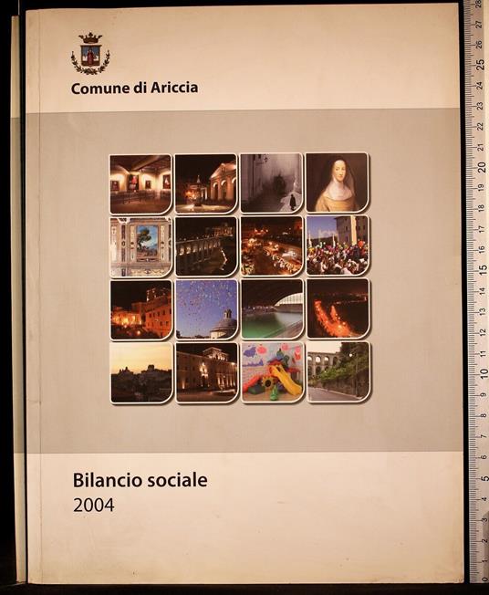 Comune di Ariccia. Bilancio Sociale 2004 - copertina