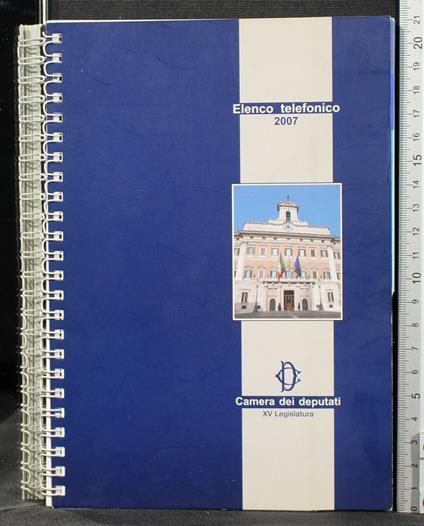Elenco Telefonico 2007 - copertina