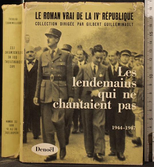 Les Lendemains Qui Ne Chantaient Pas - copertina