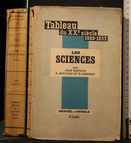 Les Sciences - copertina