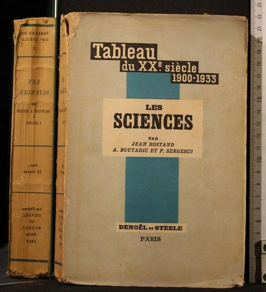 Les Sciences - copertina