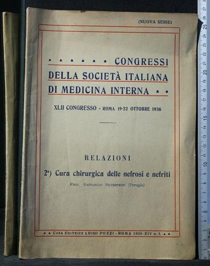 Congressi Della Società Italiana di Medicina Interna Xlii - copertina