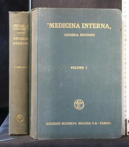 Medicina Interna Volume 1 - copertina