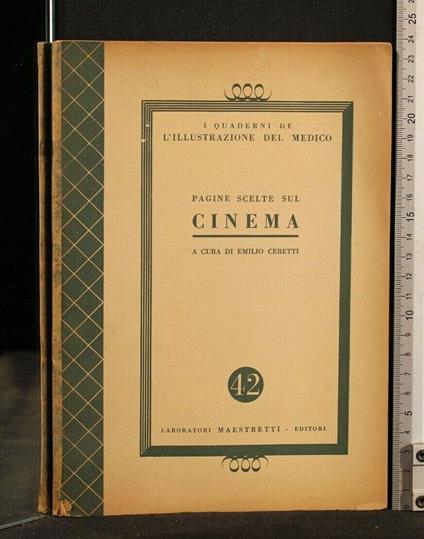 Pagine Scelte Sul Cinema - copertina