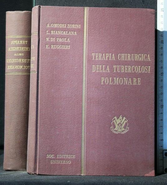 Terapia Chirurgica Della Tubercolosi Polmonare - copertina