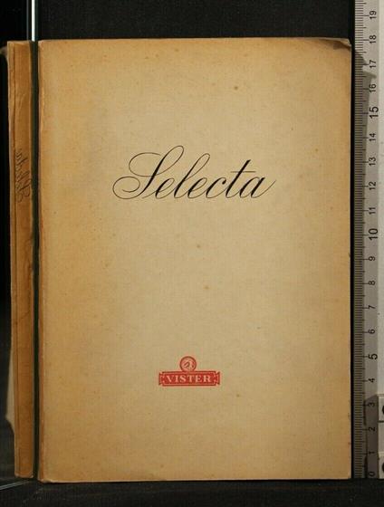 Selecta Vol 1, 1951 - copertina