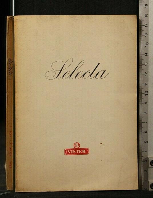 Selecta Vol 1, 1954 - copertina