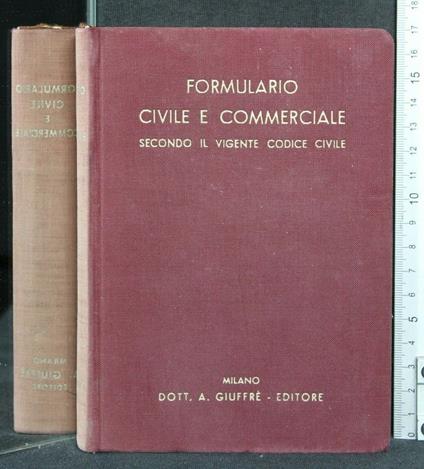Formulario Civile e Commerciale - copertina