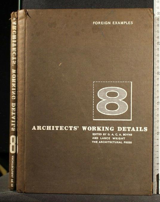 Architects' Working Details Volume 8 - copertina