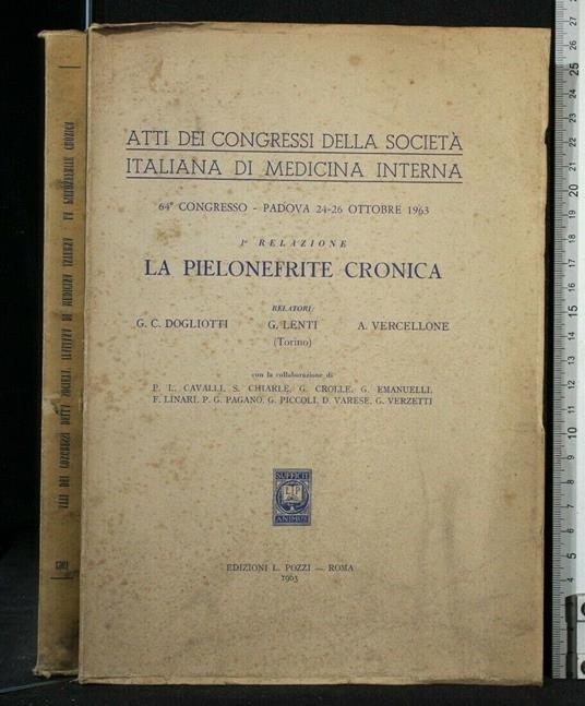 Atti Dei Congressi Della Società Italiana di Medicina Interna - copertina