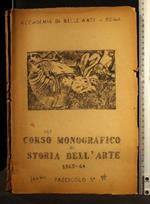 Corso Monografico di Storia Dell'Arte 1963-64 Fascicolo 2°