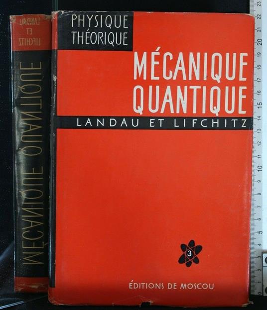 Mecanique Quantique Tome Iii - copertina