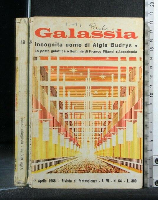 Galassia: Incognita Uomo La Guerra Fresca La Posta Galattica - copertina