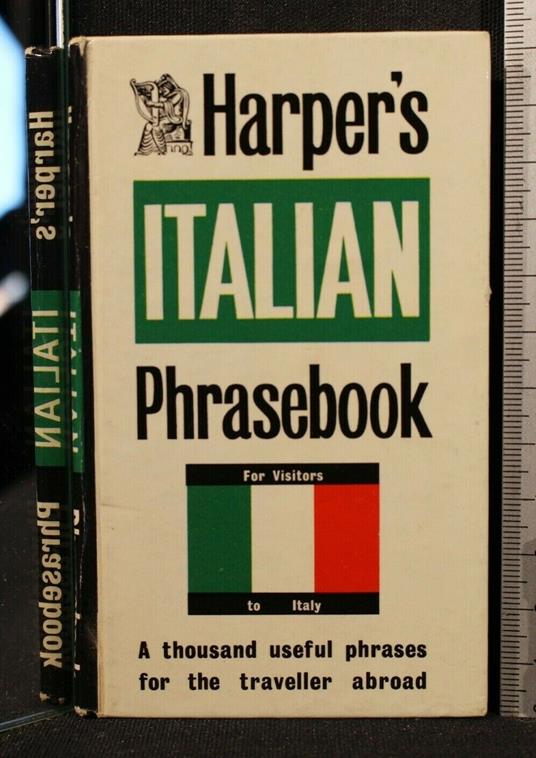 Harper'S Italian Phrasebook - copertina