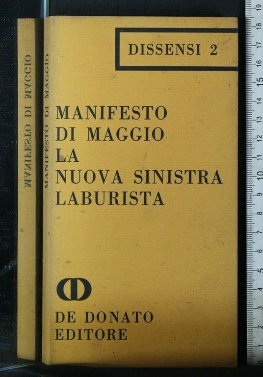 Manifesto di Maggio La Nuova Sinistra Laburista - copertina