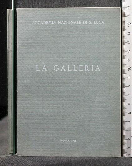 Accademia Nazionale di S Luca La Galleria - copertina