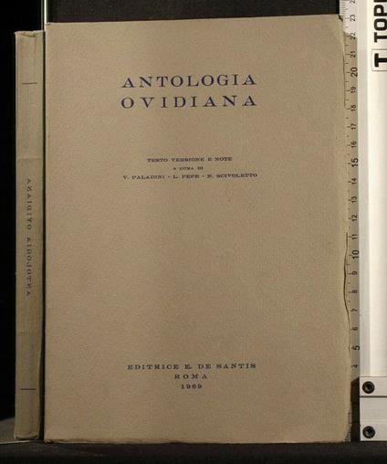 Antologia Ovidiana - copertina
