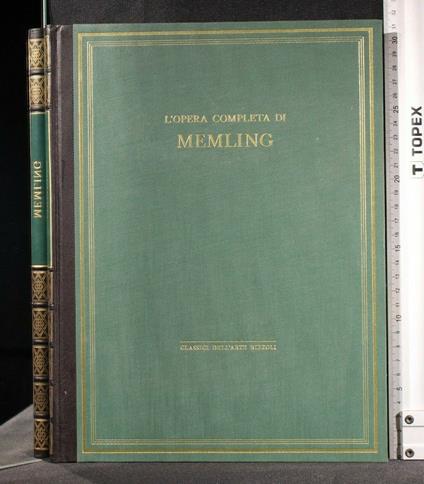 L' Opera Completa di Memling - copertina