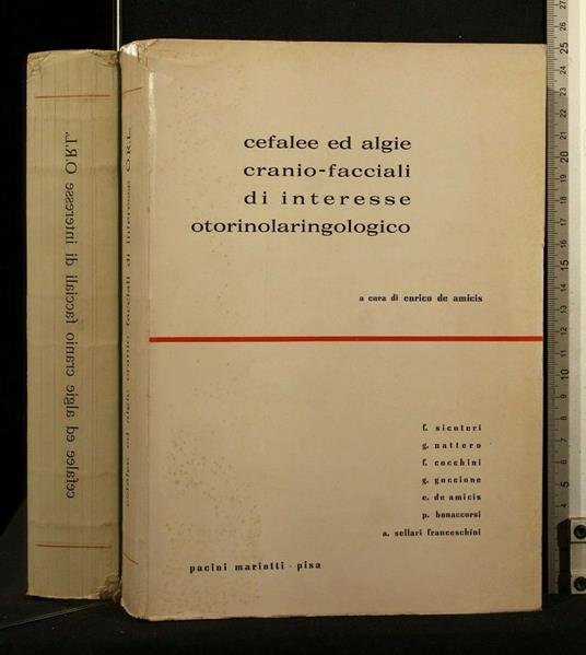 Cefalee Ed Algie Cranio-Facciali di Interesse - copertina