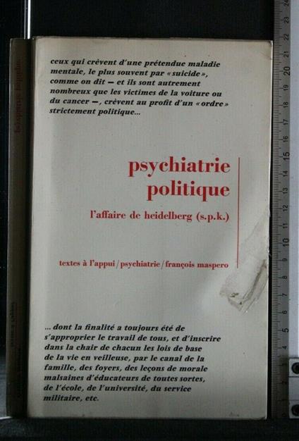 Psychiatrie Politique - copertina