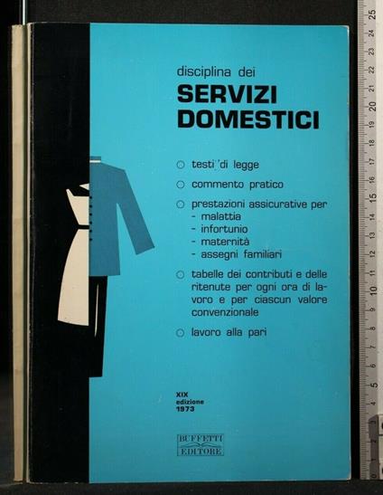 Disciplina Dei Servizi Domestici - copertina