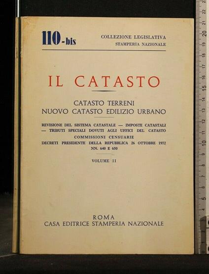 Il Catasto Vol 2 - copertina