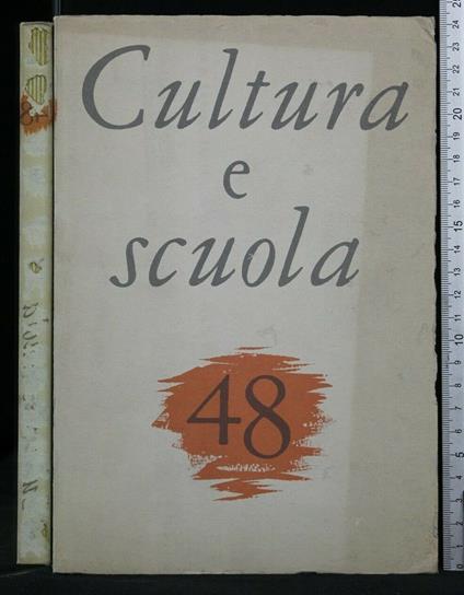Cultura e Scuola 48 - copertina