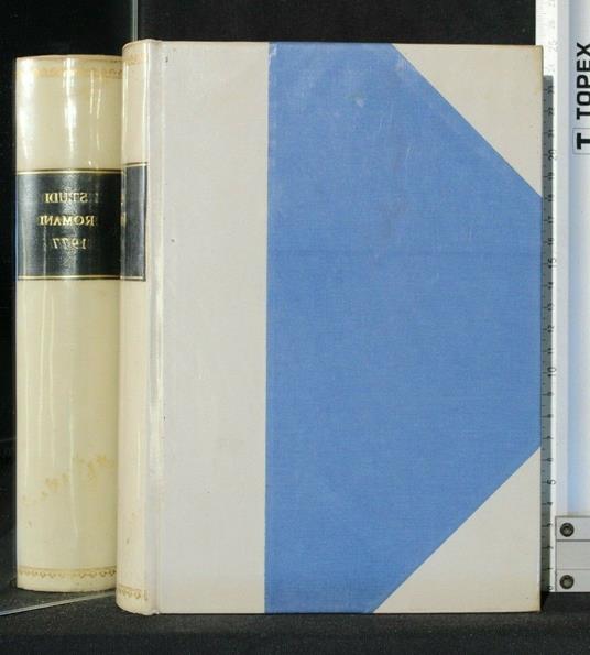 Studi Romani Indici Anno Xxv - 1977 - copertina