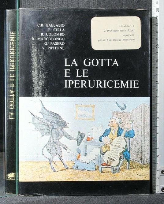 La Gotta e Le Iperuricemie. Aa.Vv. Wellcome - copertina