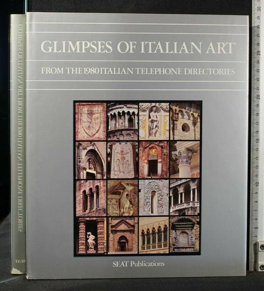 Glimpses Of Italian Art From The 1980 Italian Telephone - copertina