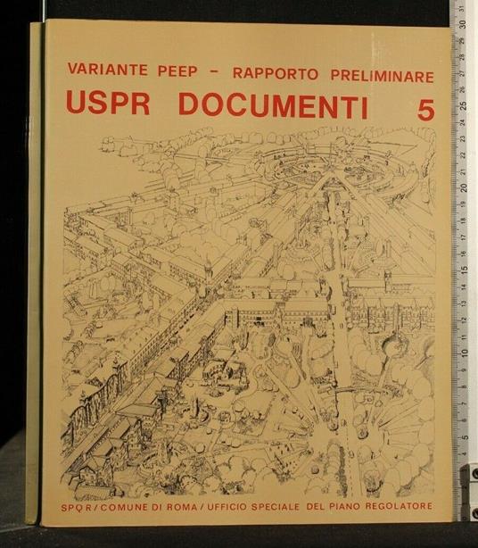 Uspr Documenti 5 Variante Peep - Rapporto Preliminare - copertina