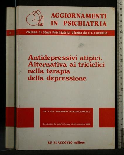 Antidepressivi Atipici Alternativa Ai Triciclici Nella Terapia - copertina