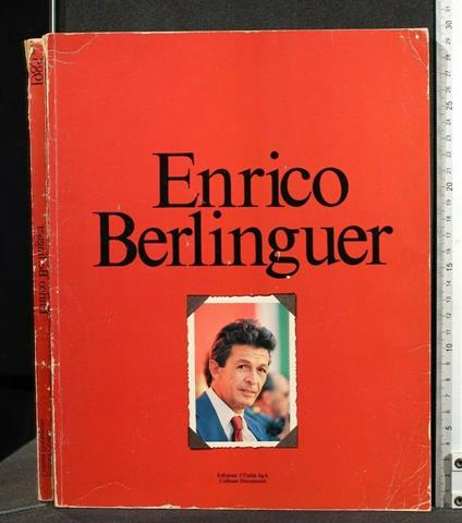 Enrico Berlinguer - copertina