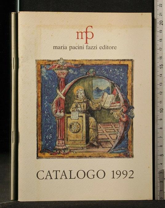Catalogo 1992 - copertina