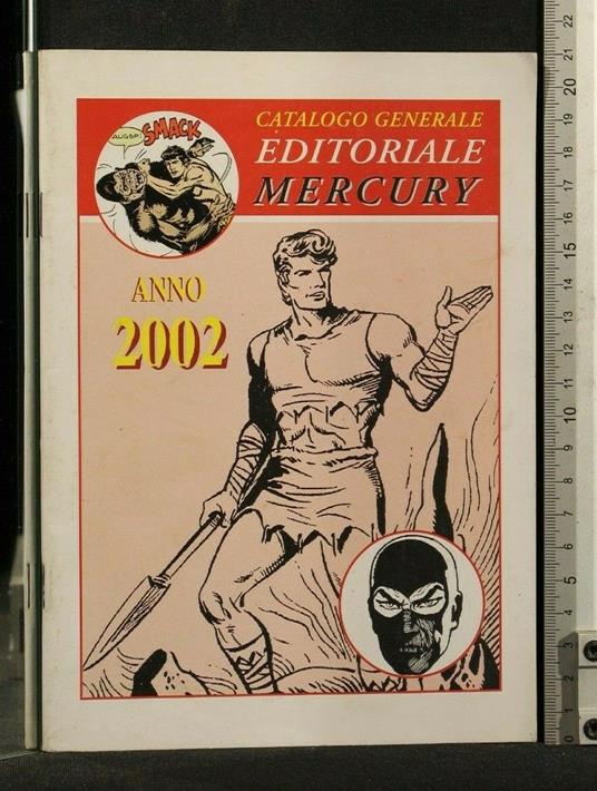 Catalogo Generale Editoriale Mercury Anno 2002 - copertina