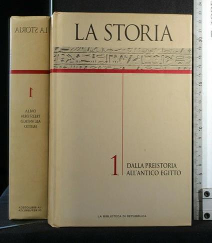 La Storia Vol. 1 Dalla Preistoria All'Antico Egitto - copertina