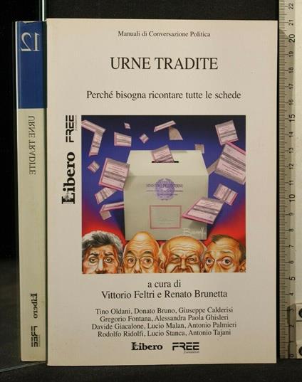 Manuali di Coversazione Politica 12 Urne Tradite - copertina