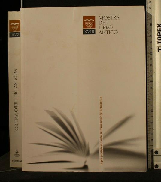 Xviii Mostra Del Libro Antico - copertina