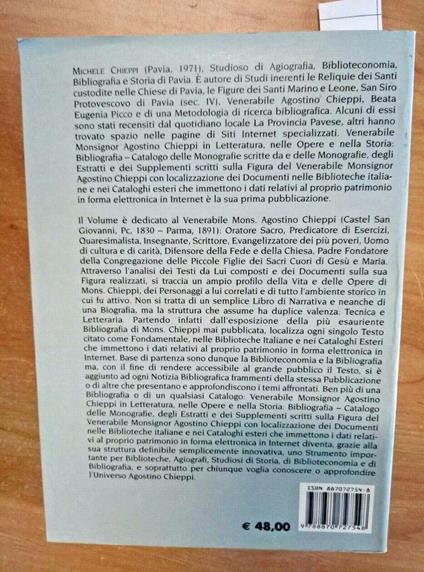 Agostino Chieppi In Letteratura Nelle Opere Nella Storia 2006 Iuculano - Michele Chieppi - copertina