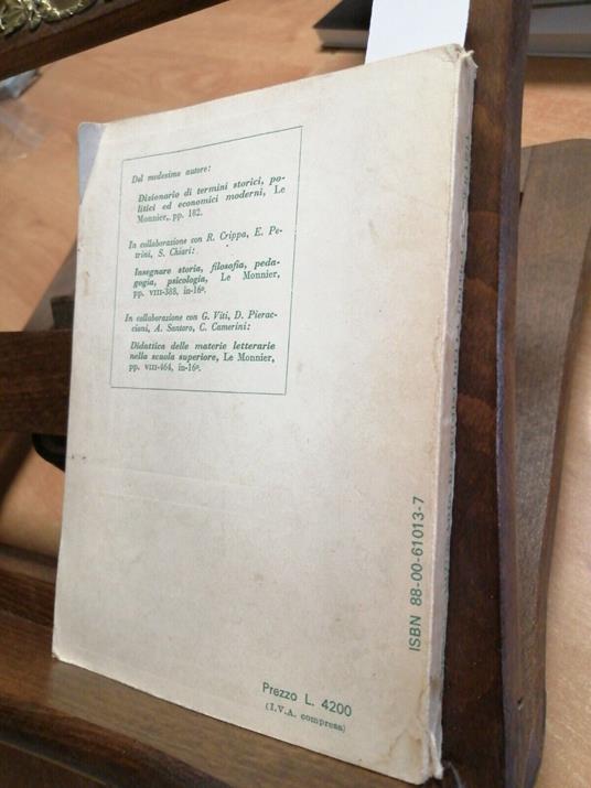 Dizionario Di Termini Della Critica Letteraria - Berardi 1980 Le Monnier - Roberto Berardi - copertina