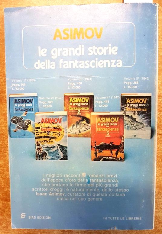 Isaac Asimov Rivista Di Fantascienza N8 - 1982 Racconti Science Fiction - Isaac Asimov - copertina