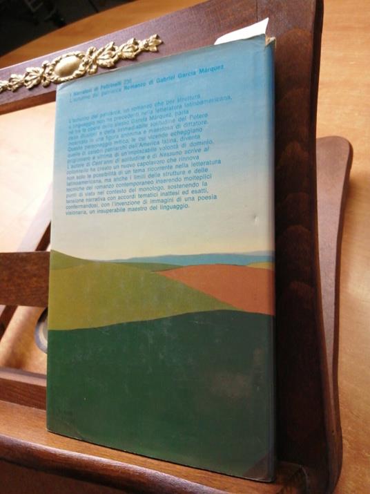 Gabriel Garcia Marquez - L'Autunno Del Patriarca 1975 - 1Ed. Feltrinelli - Gabriel García Márquez - copertina