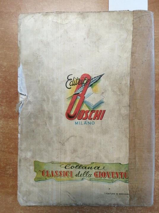 Piccoli Uomini - L. Alcott - 1958 - Editrice Boschi - Illustrato Ricciuti - Louisa May Alcott - copertina