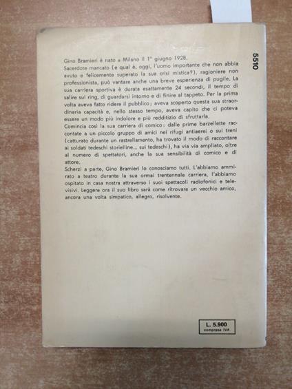 Io Bramieri Vi Racconto 400 Barzellette - De Vecchi - 1981 Gino Bramieri - Gino Bramieri - copertina