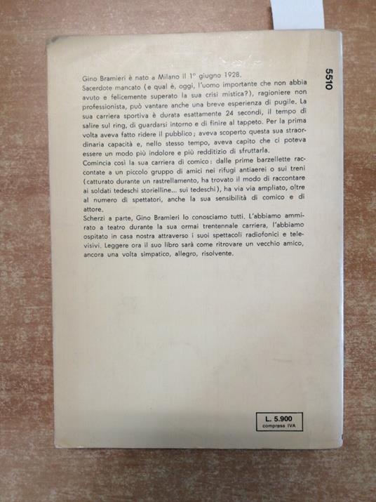 Io Bramieri Vi Racconto 400 Barzellette - De Vecchi - 1981 Gino Bramieri - Gino Bramieri - copertina