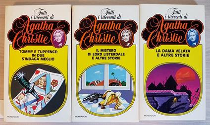 Tutti I Racconti Di Agatha Christie Vol. 10 11 12 Con Cofanetto \Mondadori - Agatha Christie - copertina
