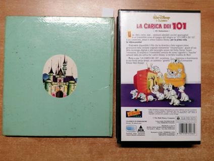 Libro + Vhs La Carica Dei 101 Walt Disney 1Ed. Mondadori 1961 - Walt Disney - copertina