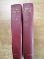 Vittorio Alfieri - Opere - 2 Voll. A Cura Di Francesco Maggini 1940 Rizzoli