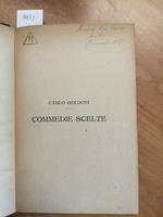 Carlo Goldoni - Commedie Scelte - Vol. 1 - Sonzogno - 1925